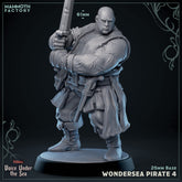Wondersea Pirates 3D-printed model